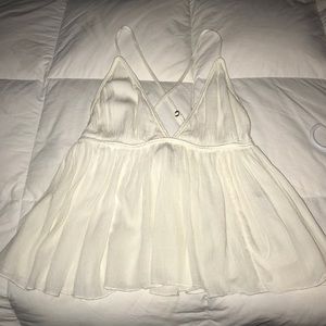 Hardly worn super cute tank for the summer